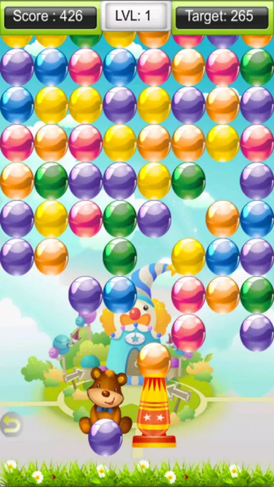 ภาพหน้าจอของ Bubbles Shoot Mania