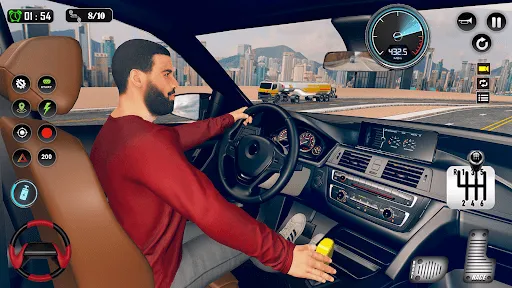 American car driving games 스크린샷