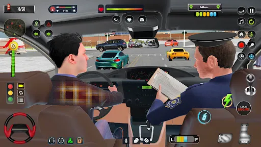 American car driving games 스크린샷
