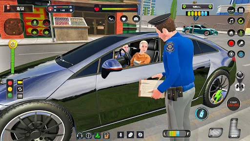 American car driving games 스크린샷