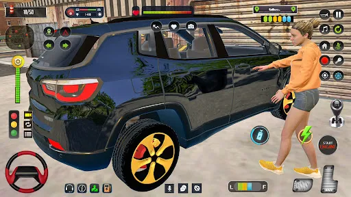 American car driving games 스크린샷