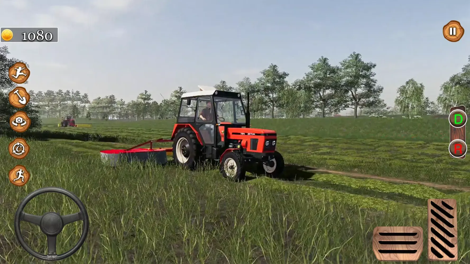 Captures d'écran de US tractor Farm Game
