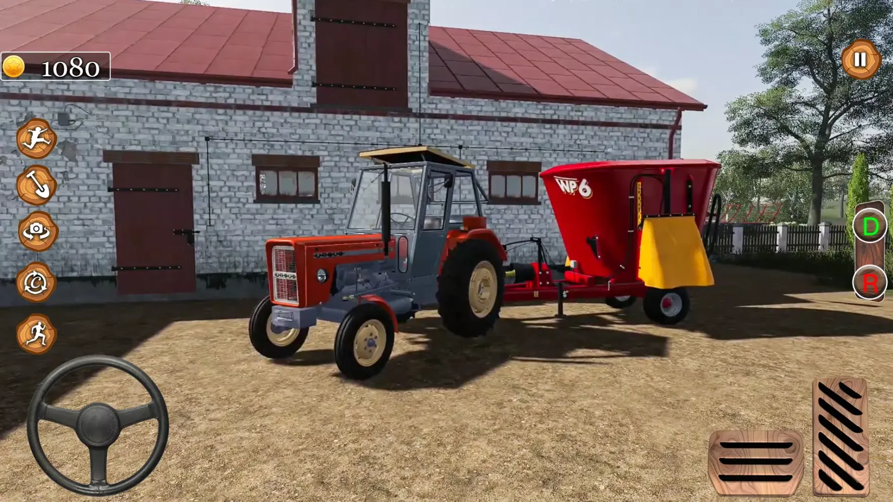 Captures d'écran de US tractor Farm Game