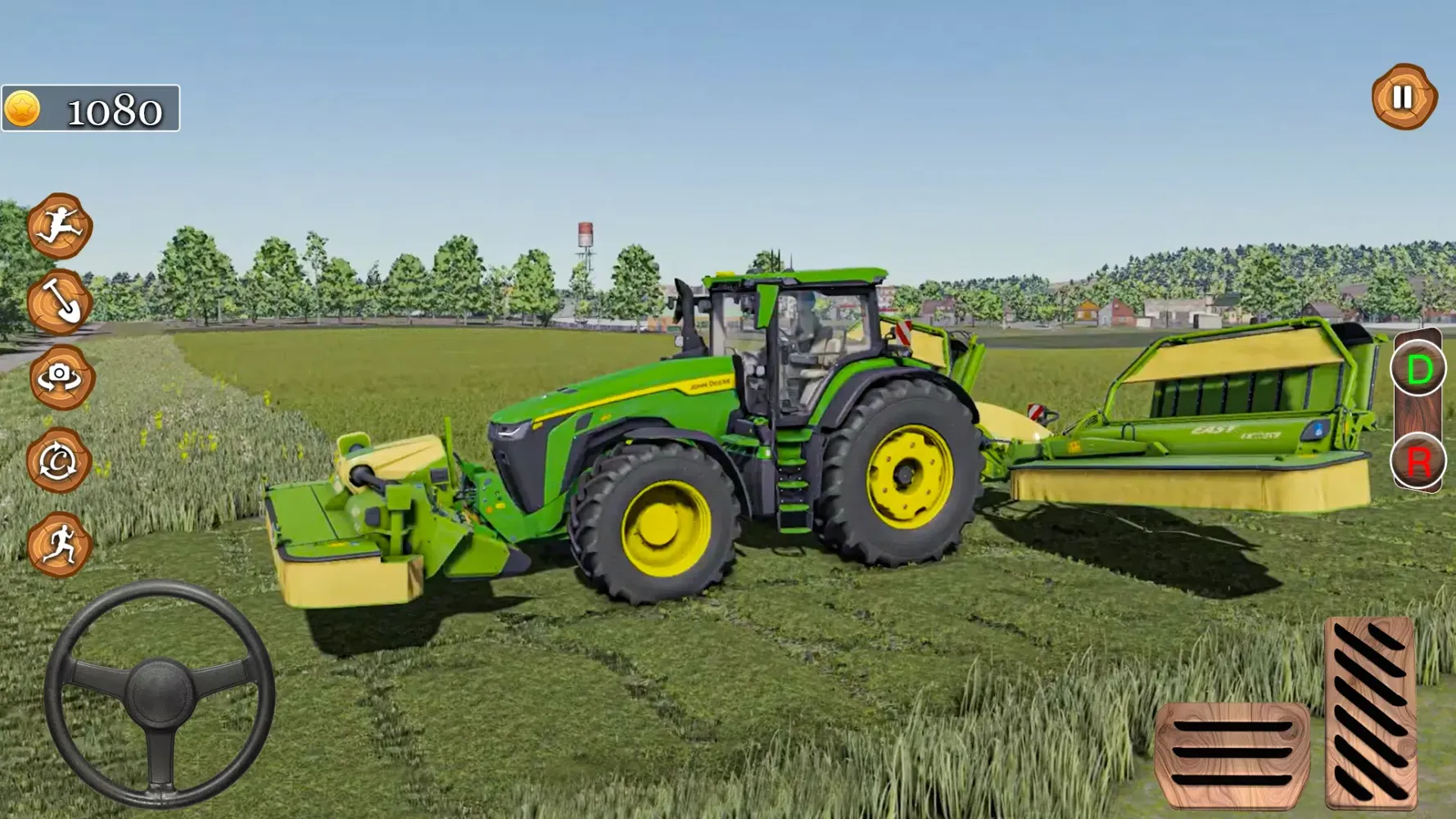 Captures d'écran de US tractor Farm Game