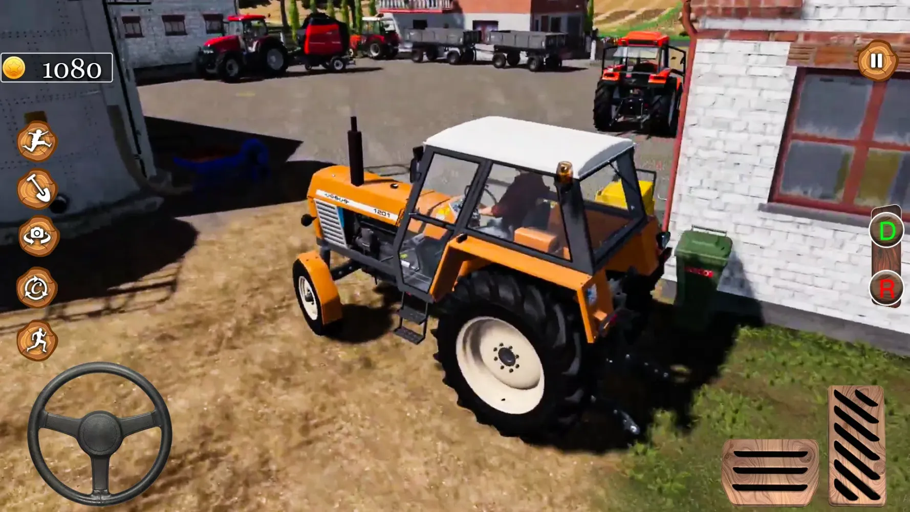 Captures d'écran de US tractor Farm Game