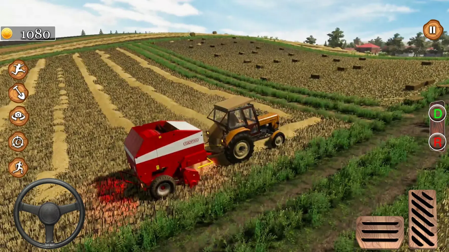 Captures d'écran de US tractor Farm Game