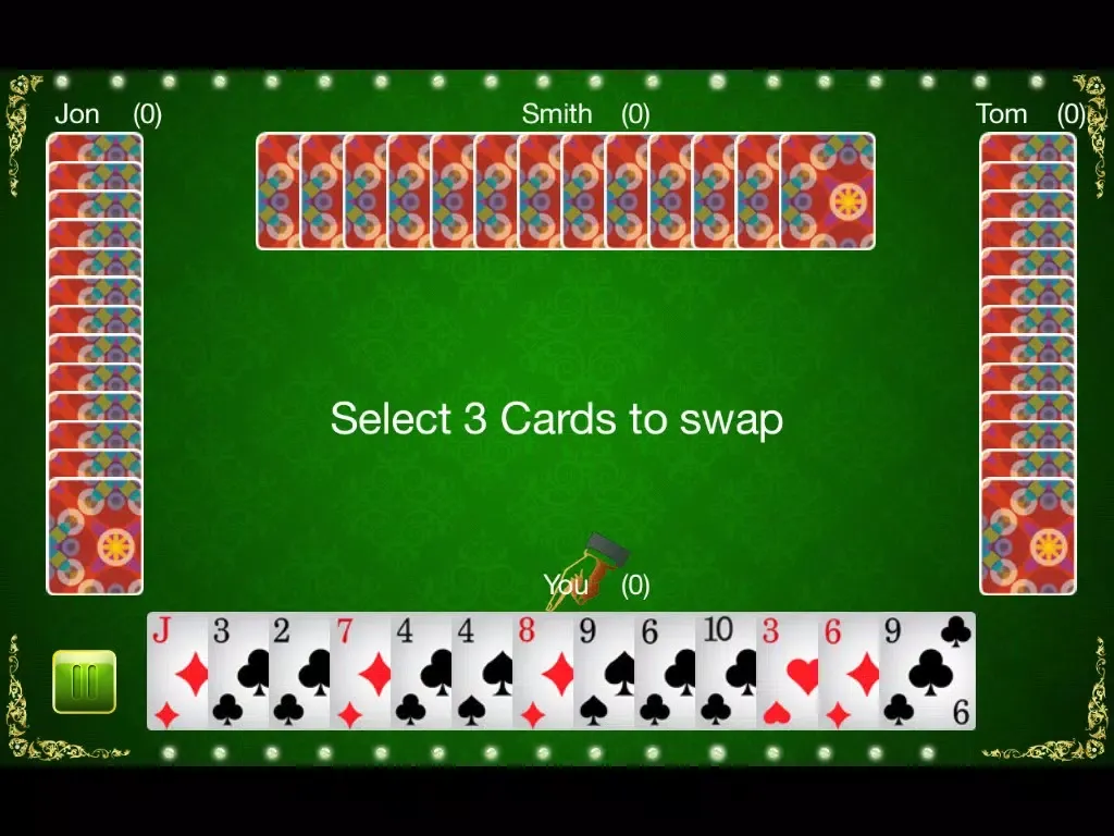 Screenshot di Hearts Game iPad 