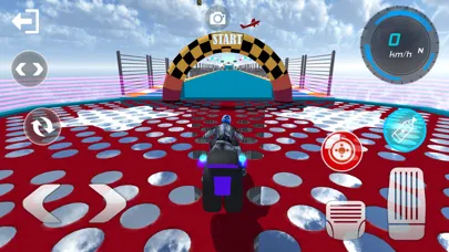 Скриншоты SuperHero Bike Stunt Racing Go