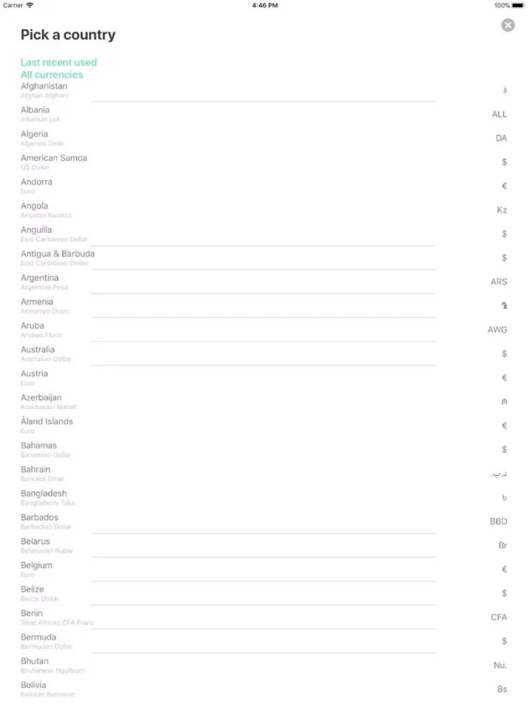 Cosum split cost iPad 应用截图