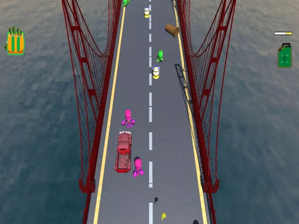 Tangkapan skrin Zombie Crush City Drive iPad 