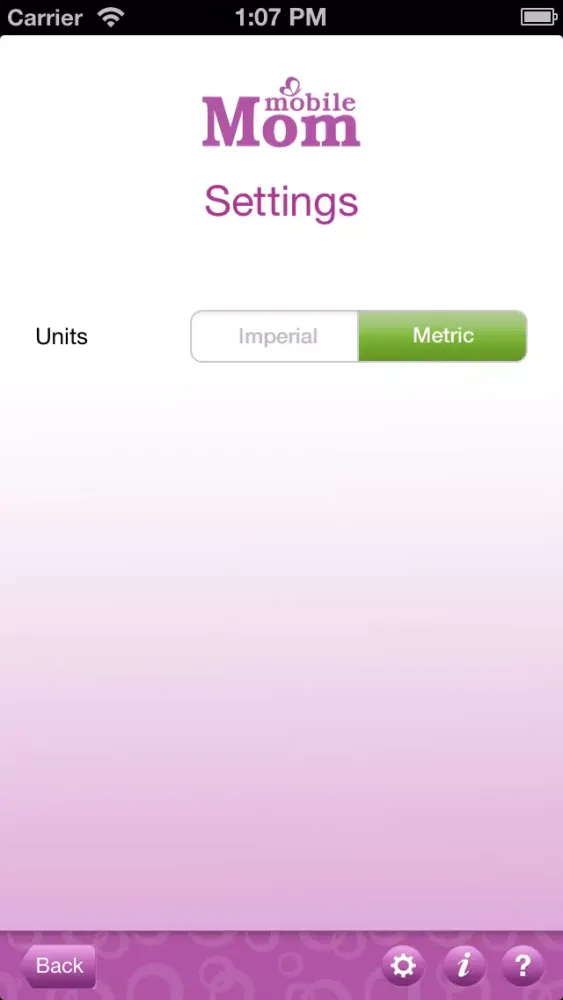 Screenshot di Pregnancy Weight Calculator & Baby Bump Weight Gain from Mobile Mom