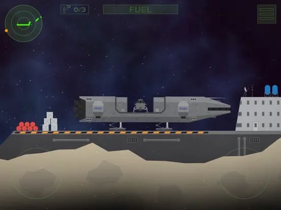 Lunar Rescue Mission Lite iPad  Screenshots