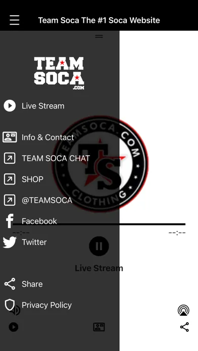 Ảnh chụp màn hình của Team Soca