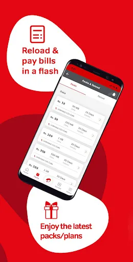 Captures d'écran de My Airtel