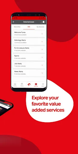 Captures d'écran de My Airtel