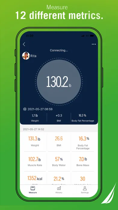 Nautica Body Tracker Screenshots