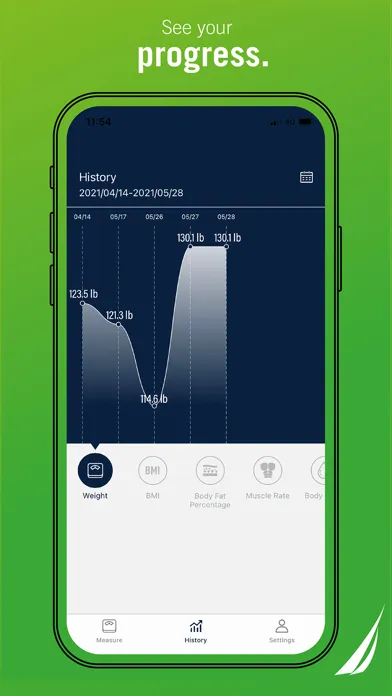 Nautica Body Tracker Screenshots