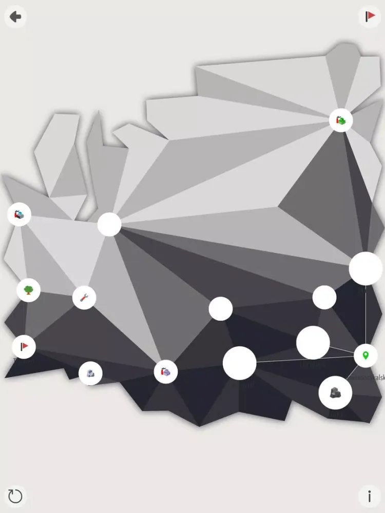 Zrzuty ekranu Graph 31 - NP hard game mix of graph theory and geography iPad 