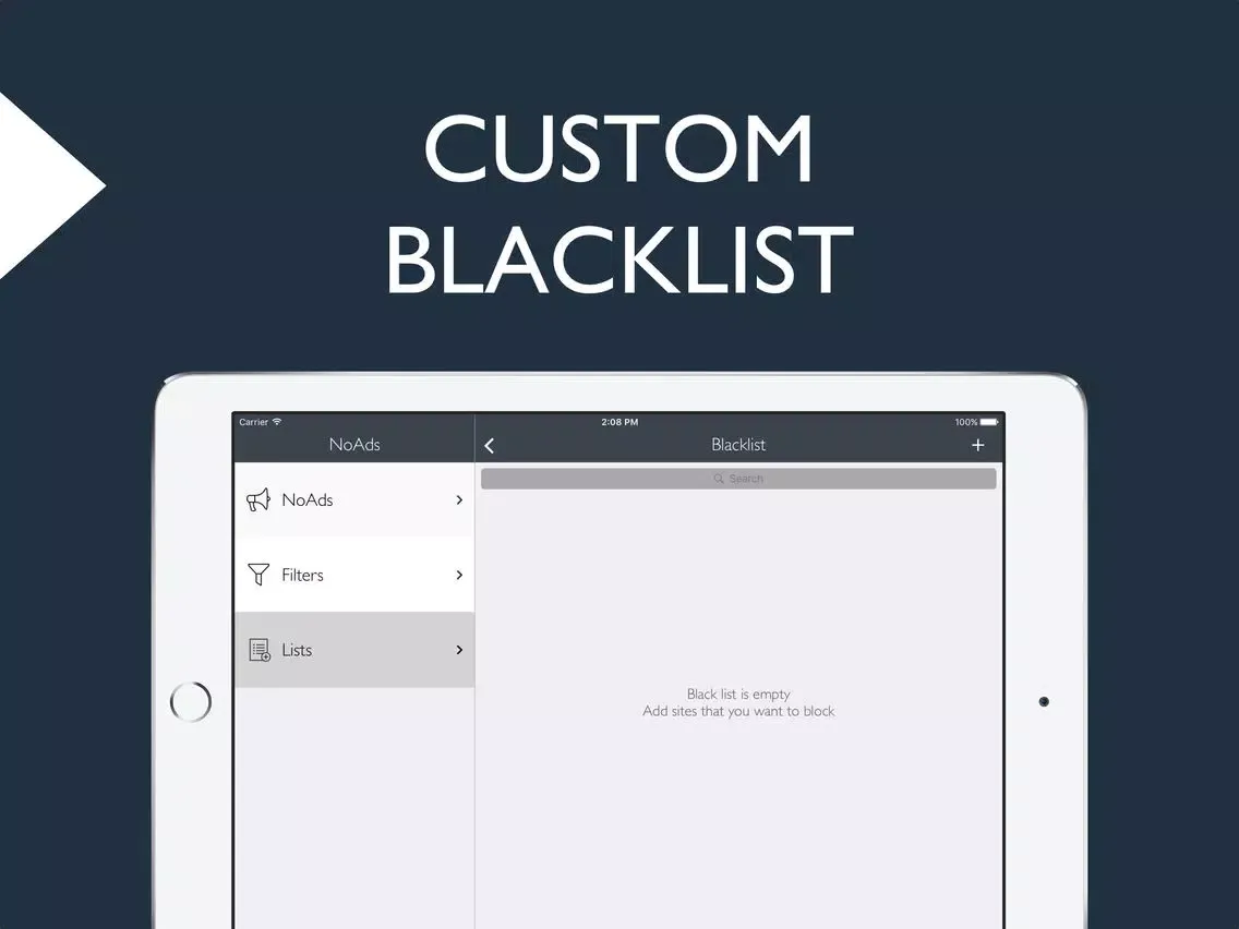 NoAds Legacy- block ads on old devices, iPad  Screenshots