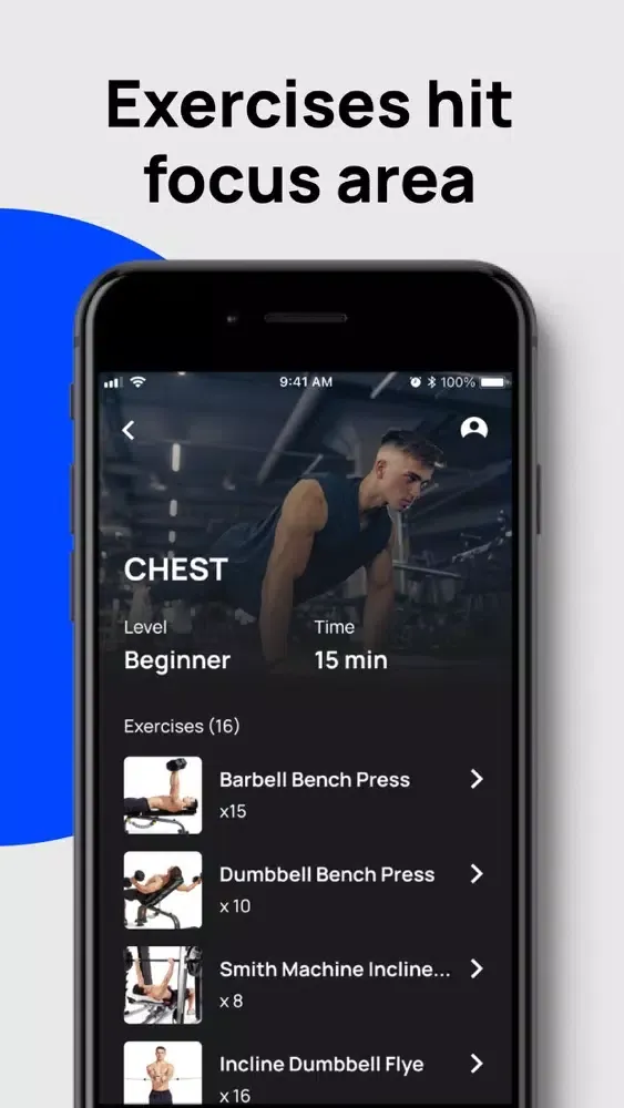 Capturas de pantalla de Workout & Muscle Booster