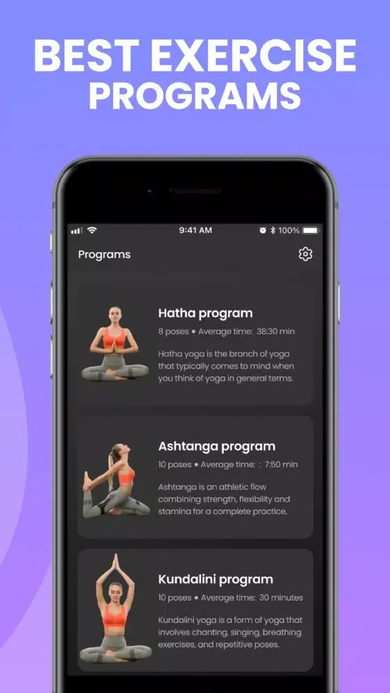 Captures d'écran de Yoga Pro | Wave of calm