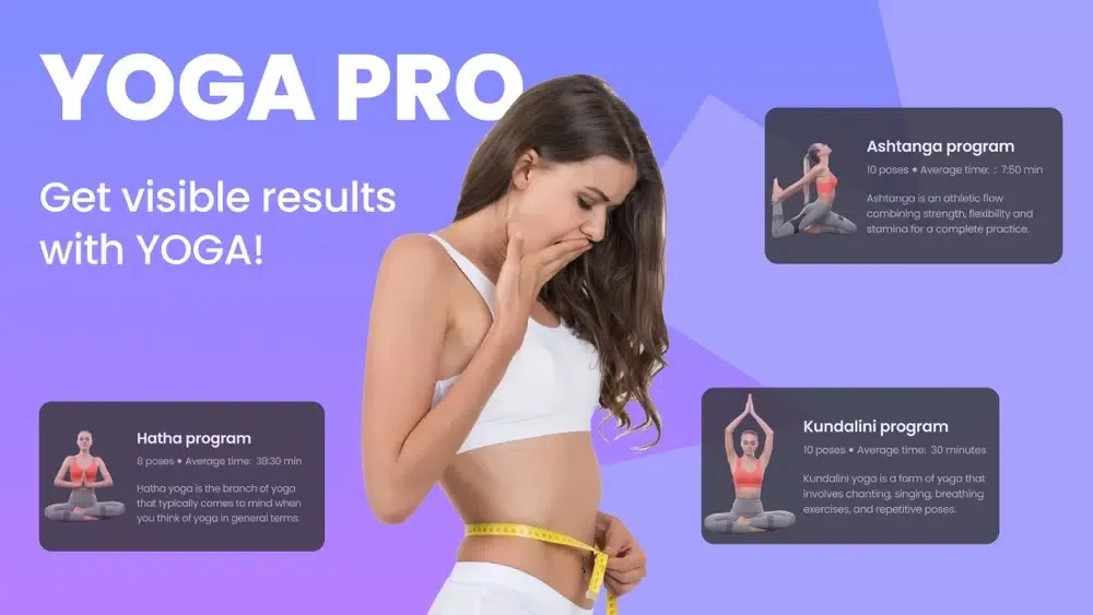 Captures d'écran de Yoga Pro | Wave of calm