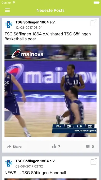 Скриншоты TSG Sportwelt