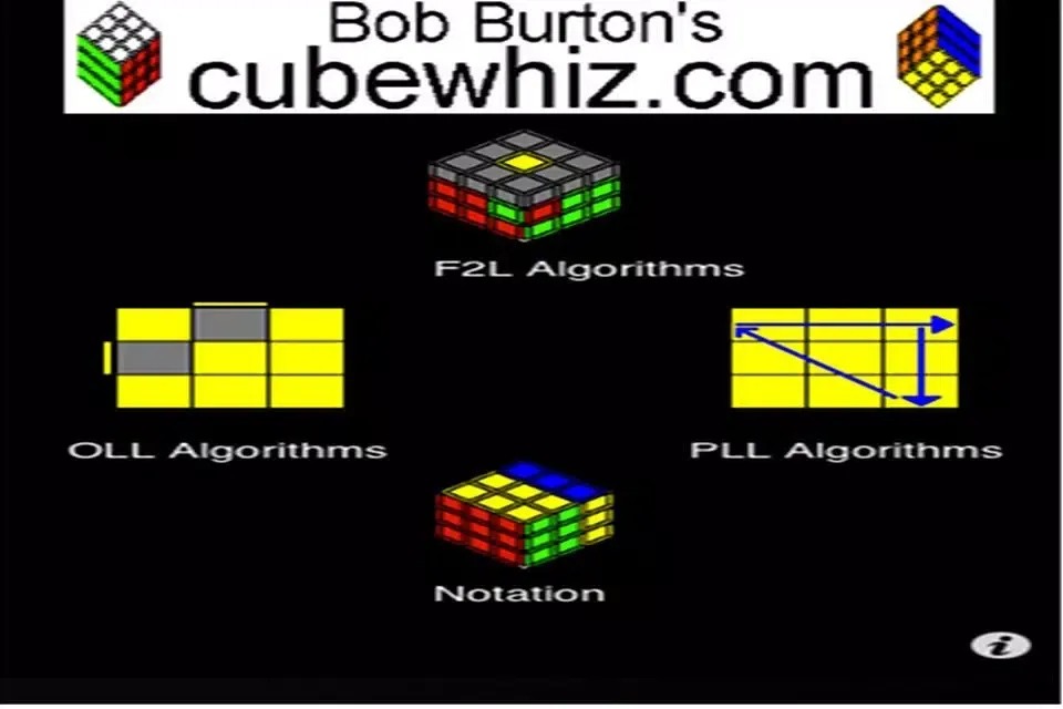 Bob Burtons Speed Cubing Screenshots