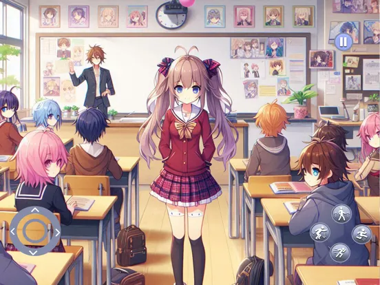 Скриншоты High School life Anime Girls iPad 