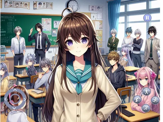 Скриншоты High School life Anime Girls iPad 