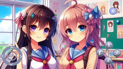 Скриншоты High School life Anime Girls