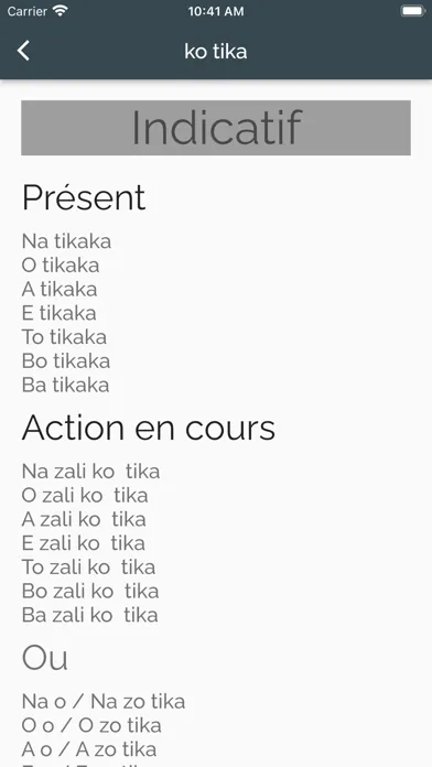 Lingala Ekran Görüntüleri