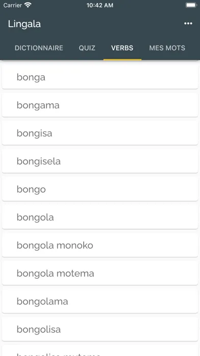 Lingala Ekran Görüntüleri