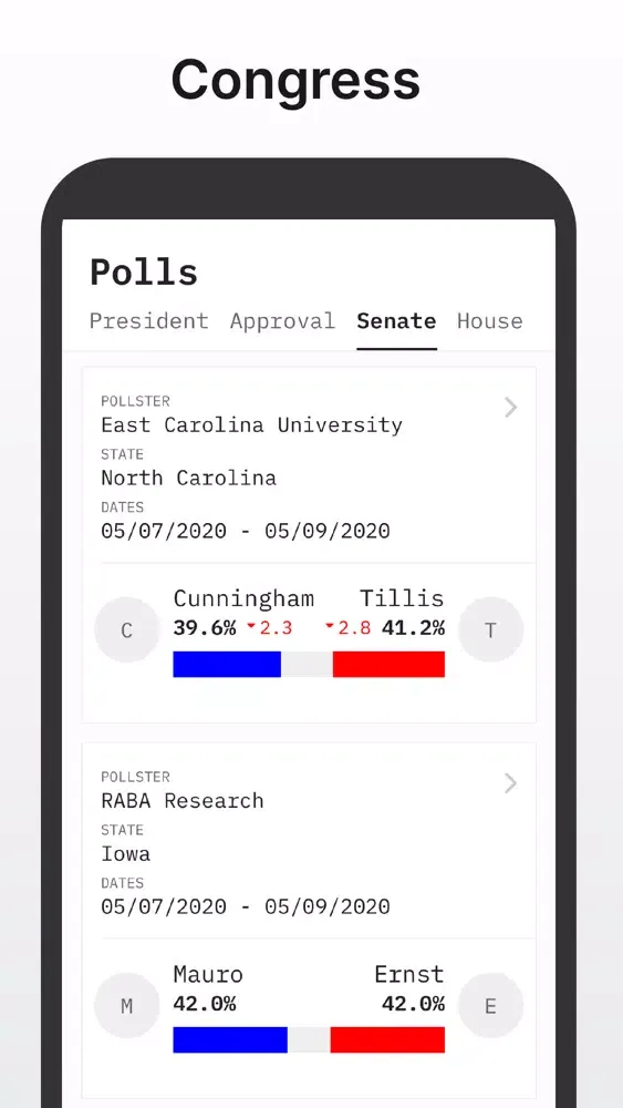 PocketPolls應用截圖