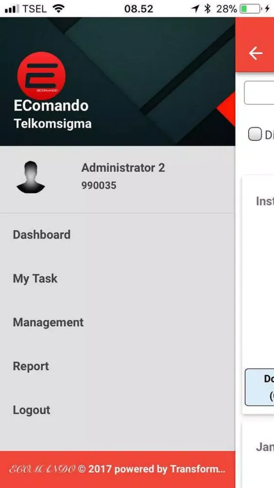 eComando Screenshots