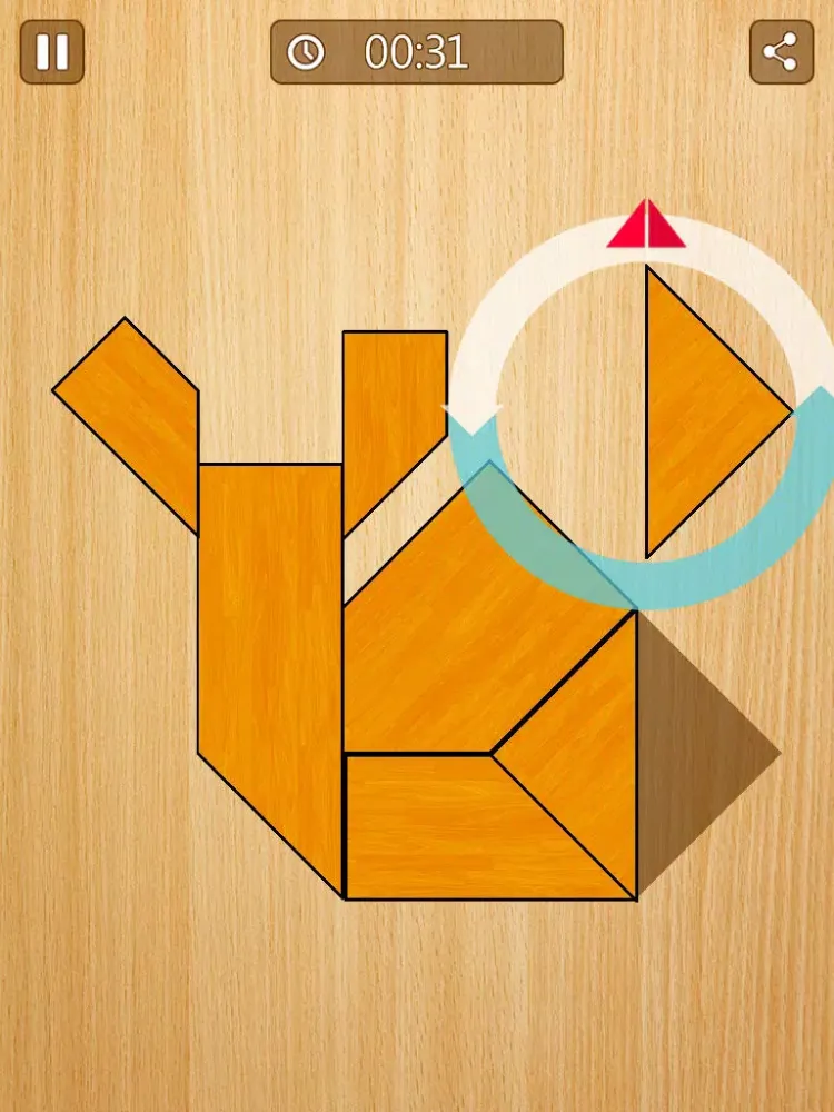 Tangram Animals iPad スクリーンショット