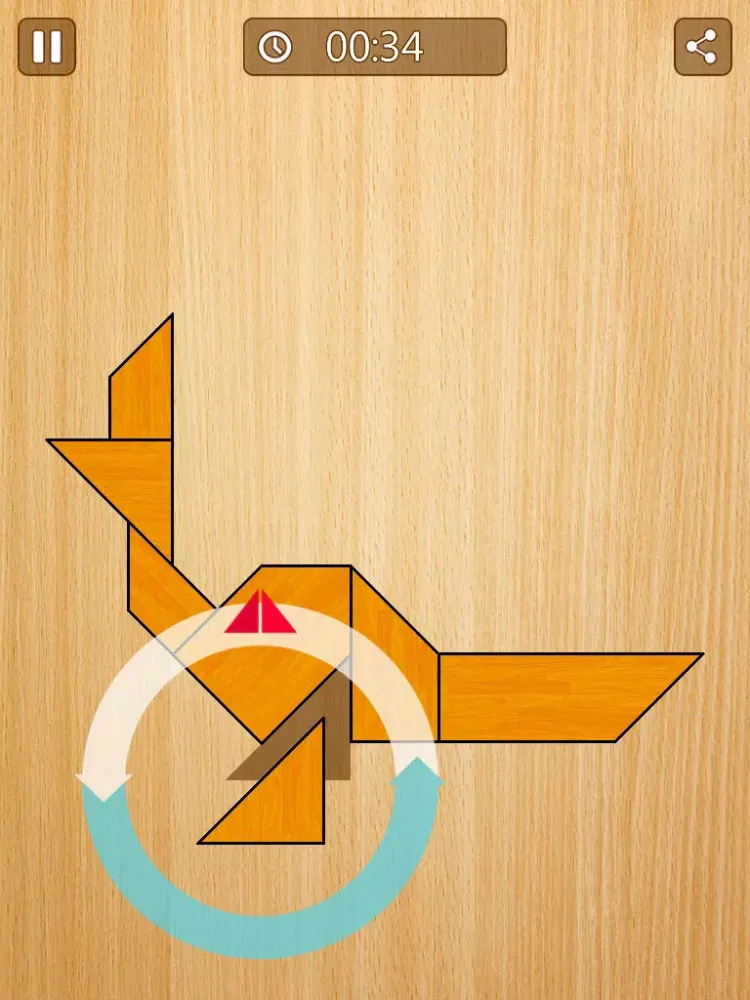 Tangram Animals iPad スクリーンショット