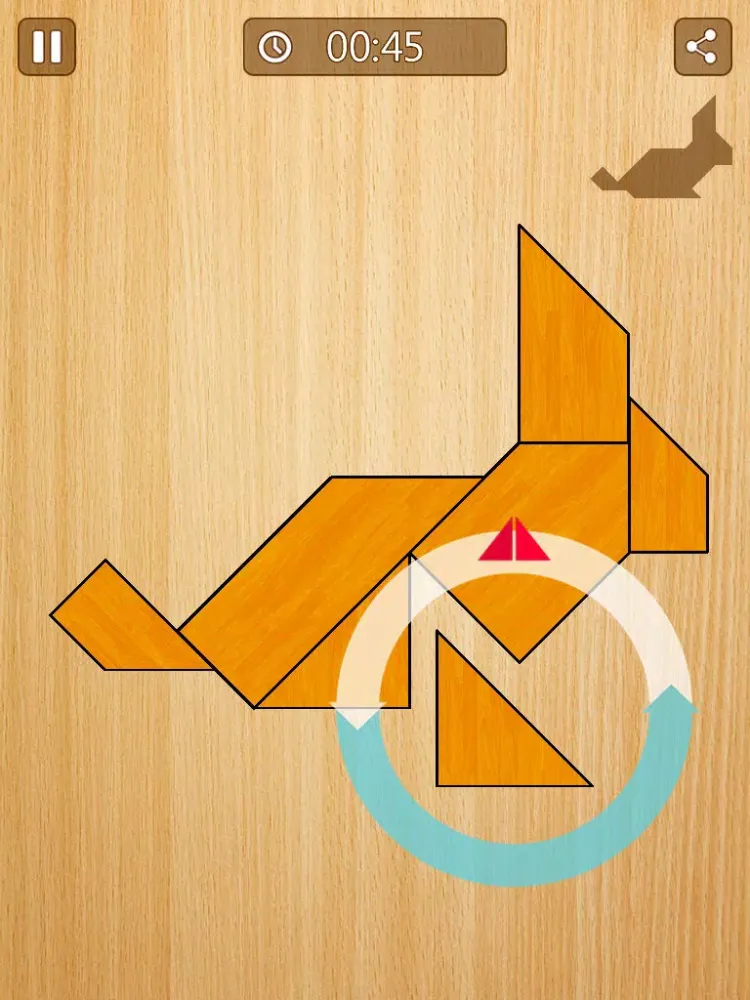 Tangram Animals iPad スクリーンショット