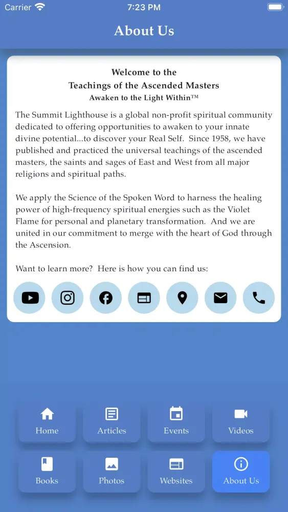 The Summit Lighthouse Screenshots