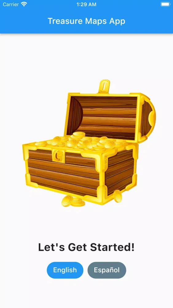 Captures d'écran de Treasure Maps App