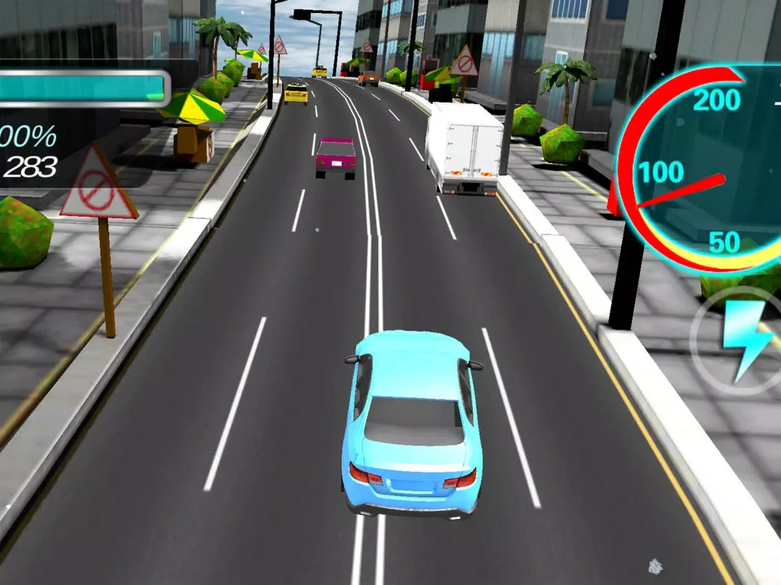 Highway Rivals: Speed Racing Car 3D iPad  スクリーンショット