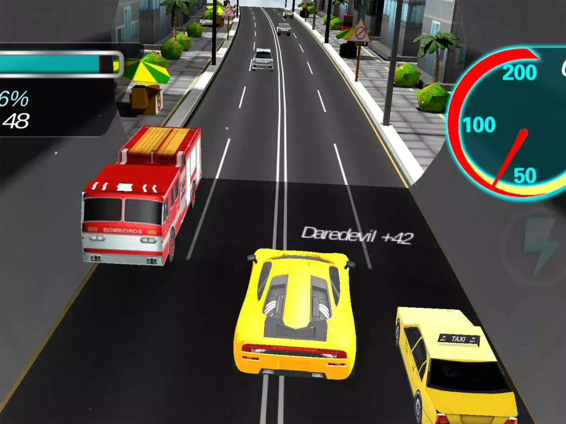 Highway Rivals: Speed Racing Car 3D iPad  スクリーンショット