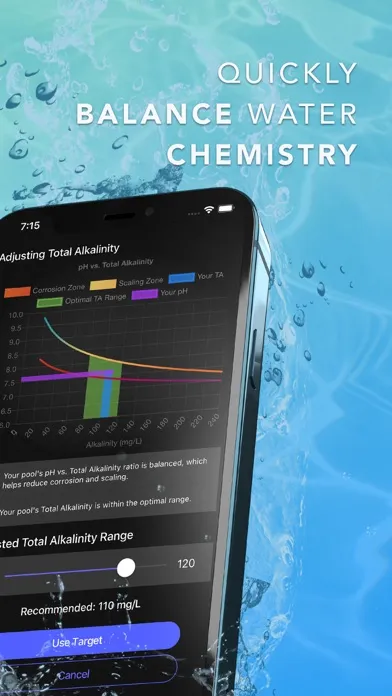 Ảnh chụp màn hình của Pool Water Calculator