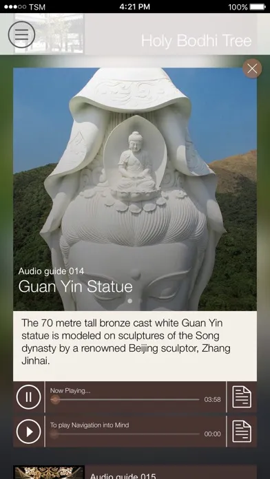 Svaha App-Tsz Shan Audio Guide Screenshots
