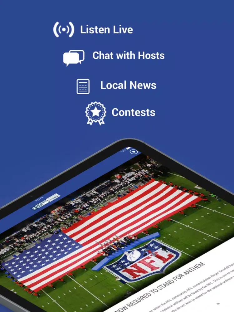 CBS Sports Radio 1360 AM iPad  স্ক্রিনশট