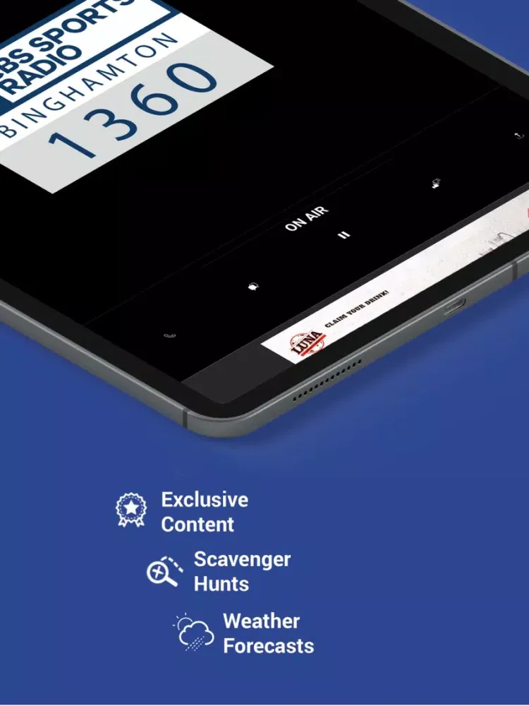 CBS Sports Radio 1360 AM iPad  স্ক্রিনশট