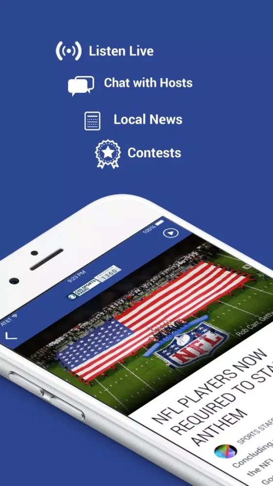 CBS Sports Radio 1360 AM স্ক্রিনশট