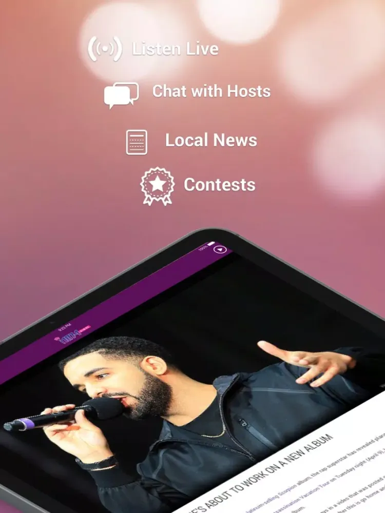 i107-1 - Cedar Rapids (KRQN) iPad  سکرین شاٹس