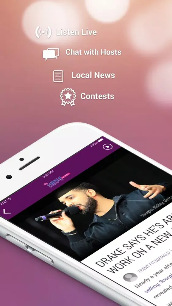i107-1 - Cedar Rapids (KRQN) سکرین شاٹس