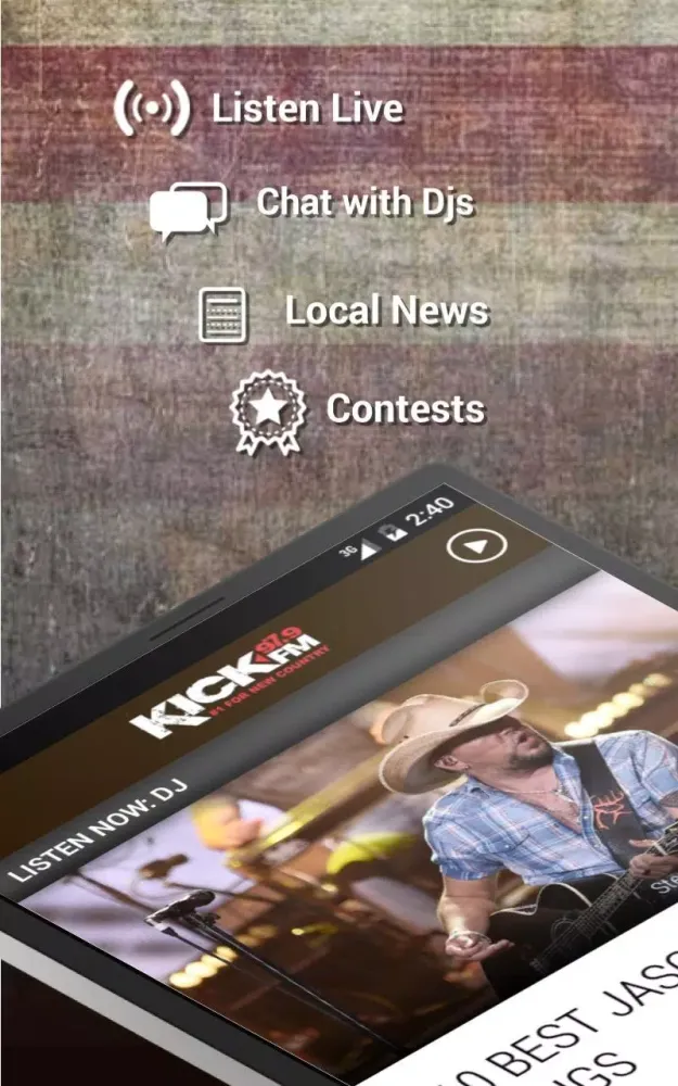 97.9 KICK FM Screenshots